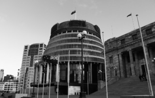 Picture of the Beehive Wellington